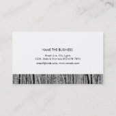 Landschap Landschap Landschap Wortel Visitekaartje (Achterkant)