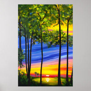 Landschap landschap poster