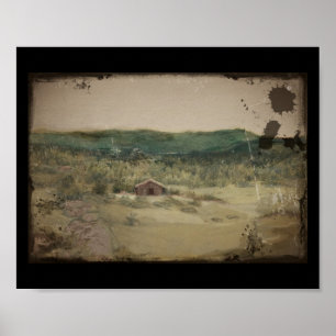 Landschap (Landskap) Poster