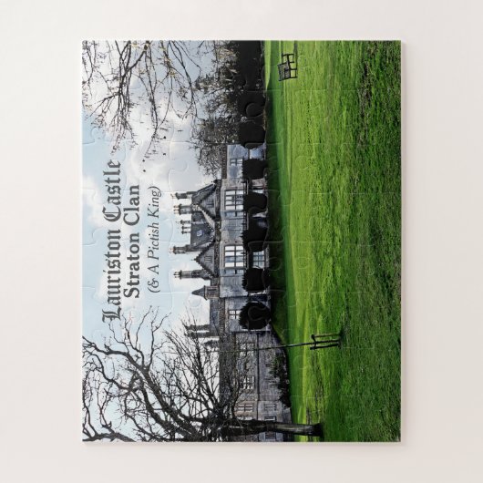 Landschap Lauriston Castle Schotland – Straton Cla Legpuzzel (Verticaal)