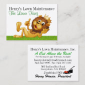 Landschap - Lawn Maintenance Visitekaartje - SRF (Voorkant / Achterkant)