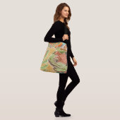 Landschap Lazy Lizard Crossbody Tas (Op model)