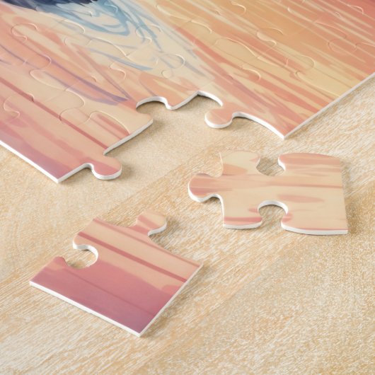 landschap legpuzzel (Zijkant)