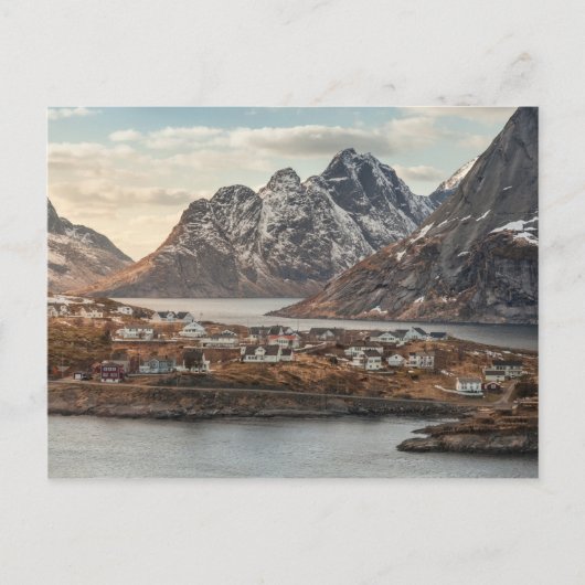 Landschap Lofoten Briefkaart (Voorkant)