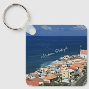 Landschap Madeira, Portugal Sleutelhanger