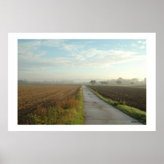 Landschap Mannheim 1 Poster