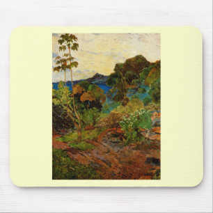 Landschap Martinique van Paul Gauguin (1887) Muismat