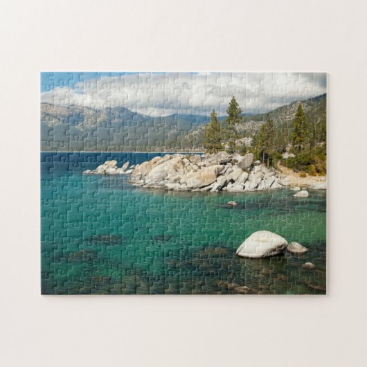 Landschap meer legpuzzel (Horizontaal)