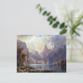 landschap, meer tahoe van Albert Bierstadt Briefkaart (Staand voorkant)