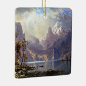  landschap, meer tahoe van Albert Bierstadt Keramisch Ornament (Rechts)