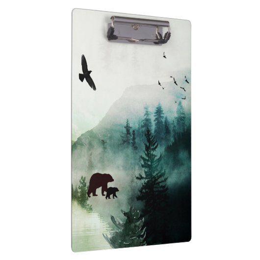 Landschap met Beren en adelaar Klembord (Rechts)