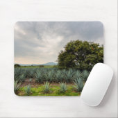 Landschap met blauw Agave Muismat (Met muis)
