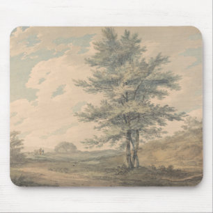 Landschap met bomen en figuren - Joseph Mallord Muismat