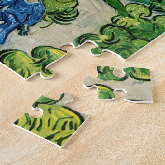 Landschap met Couple Waling door Vincent van Gogh Legpuzzel (Zijkant)