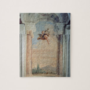 Landschap met Cupid, van de "Foresteria" (Gast) Legpuzzel