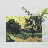 Landschap met de Chateau Auvers van Vincent van Go (Staand voorkant)