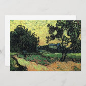 Landschap met de Chateau Auvers van Vincent van Go (Voorkant / Achterkant)