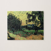 Landschap met de Chateau Auvers van Vincent van Go Legpuzzel (Horizontaal)