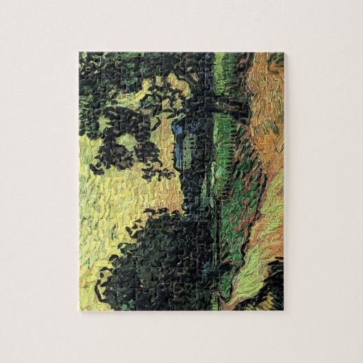 Landschap met de Chateau Auvers van Vincent van Go Legpuzzel (Verticaal)