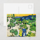 Landschap met de couponloop en de halve maan briefkaart (Voorkant / Achterkant)