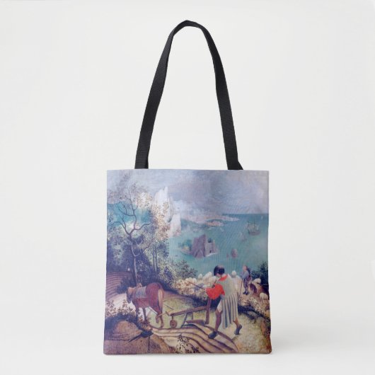 Landschap met de Herfst van Icarus, Pieter Bruegel Draagtas (Voorkant)