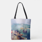 Landschap met de Herfst van Icarus, Pieter Bruegel Draagtas (Achterkant)
