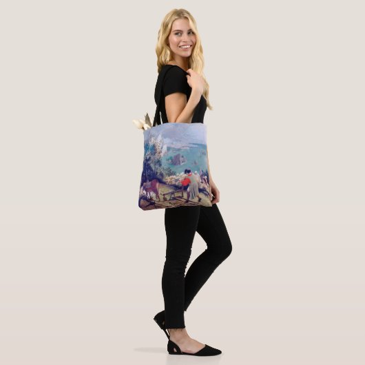 Landschap met de Herfst van Icarus, Pieter Bruegel Draagtas (Op model)