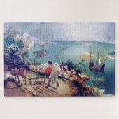Landschap met de Herfst van Icarus, Pieter Bruegel Legpuzzel (Horizontaal)