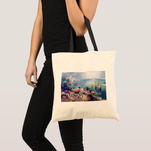 Landschap met de Herfst van Icarus, Pieter Bruegel Tote Bag (Voorkant (product))