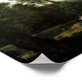 Landschap met de Nymph Egeria Poster (Hoek)