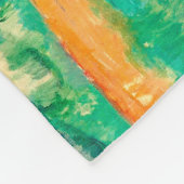 Landschap met een huis, Cezanne Fleece Deken (Hoek)