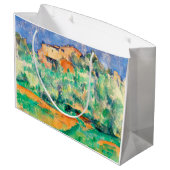 Landschap met een huis, Cezanne Groot Cadeauzakje (Achterkant Gekanteld)
