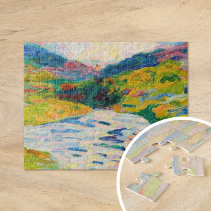 Landschap met een rivier   Curt Herrmann Legpuzzel