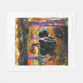 Landschap met een varken en een paard Beroemd schi Fleece Deken (Voorkant (Horizontaal))