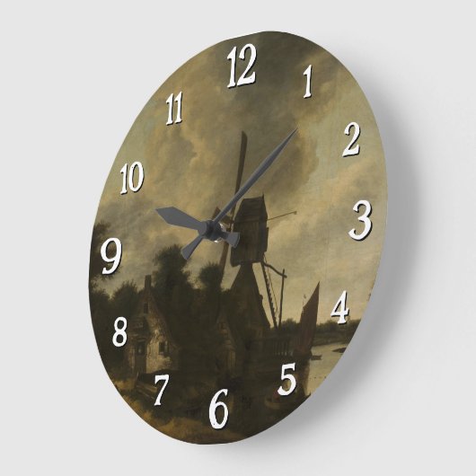 Landschap met een windmolen – Salomon Rombouts Grote Klok (Hoek)
