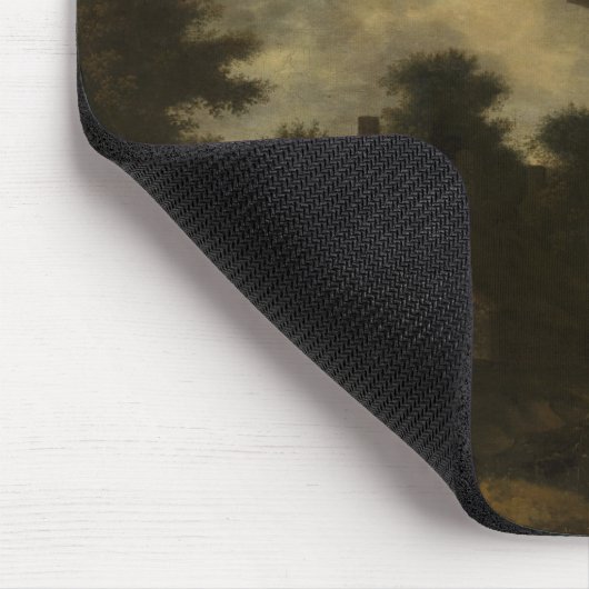 Landschap met een windmolen – Salomon Rombouts Muismat (Hoek)