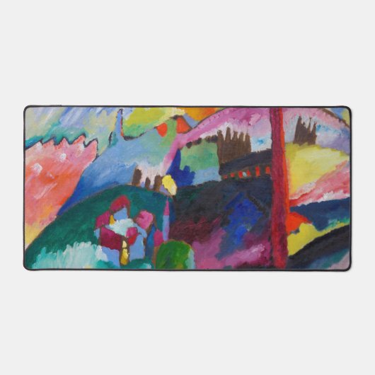 Landschap met Factory Chimney, Wassily Kandinsky Bureaumat (Voorkant)