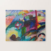 Landschap met Factory Chimney, Wassily Kandinsky Legpuzzel (Horizontaal)