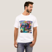 Landschap met Factory Chimney, Wassily Kandinsky T-shirt (Voorkant volledig)