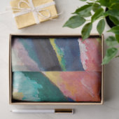 Landschap met Factory Chimney, Wassily Kandinsky Tissuepapier (Geschenk)