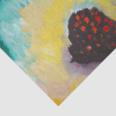 Landschap met Factory Chimney, Wassily Kandinsky Tissuepapier (Detail)