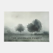 Landschap met familienaam deurmat (Voorkant)