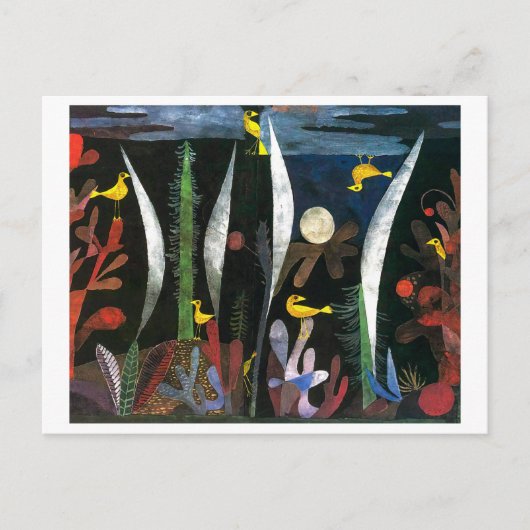 Landschap met Gele Vogels | Paul Klee | Briefkaart (Voorkant)
