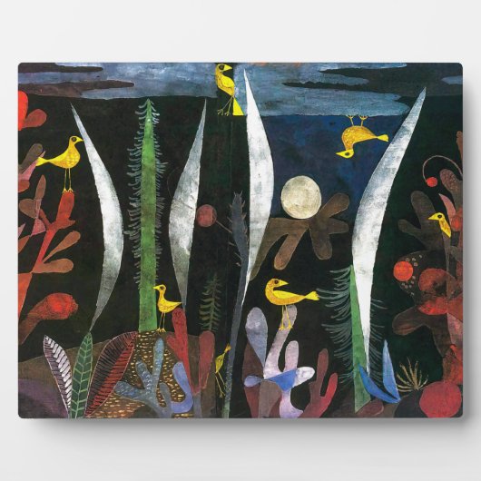 Landschap met Gele Vogels | Paul Klee | Fotoplaat (Voorkant)