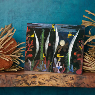 Landschap met Gele Vogels   Paul Klee   Fotoplaat