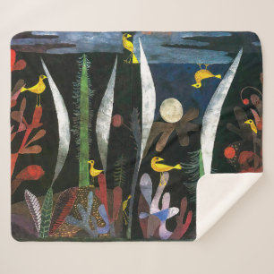 Landschap met Gele Vogels   Paul Klee   Sherpa Deken