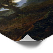 Landschap met herders van Fragonard Poster (Hoek)