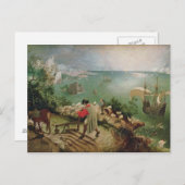 Landschap met Herfst Icarus, c.1555 Briefkaart (Voorkant / Achterkant)