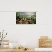 Landschap met Herfst Icarus, c.1555 Poster (Keuken)