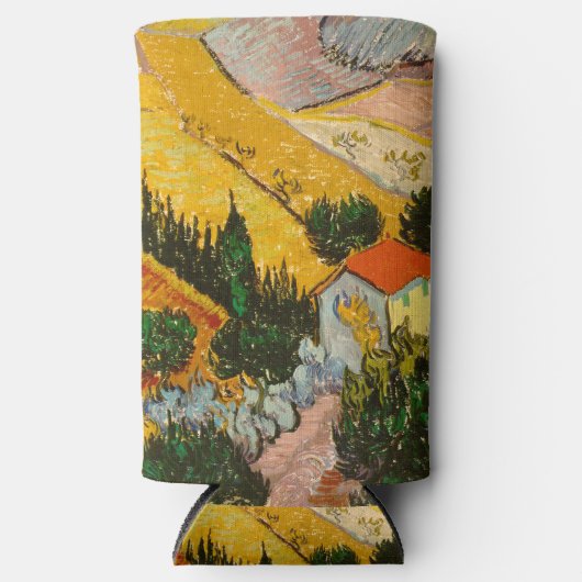 Landschap met House en Ploughma Vincent van Gogh (Voorkant)